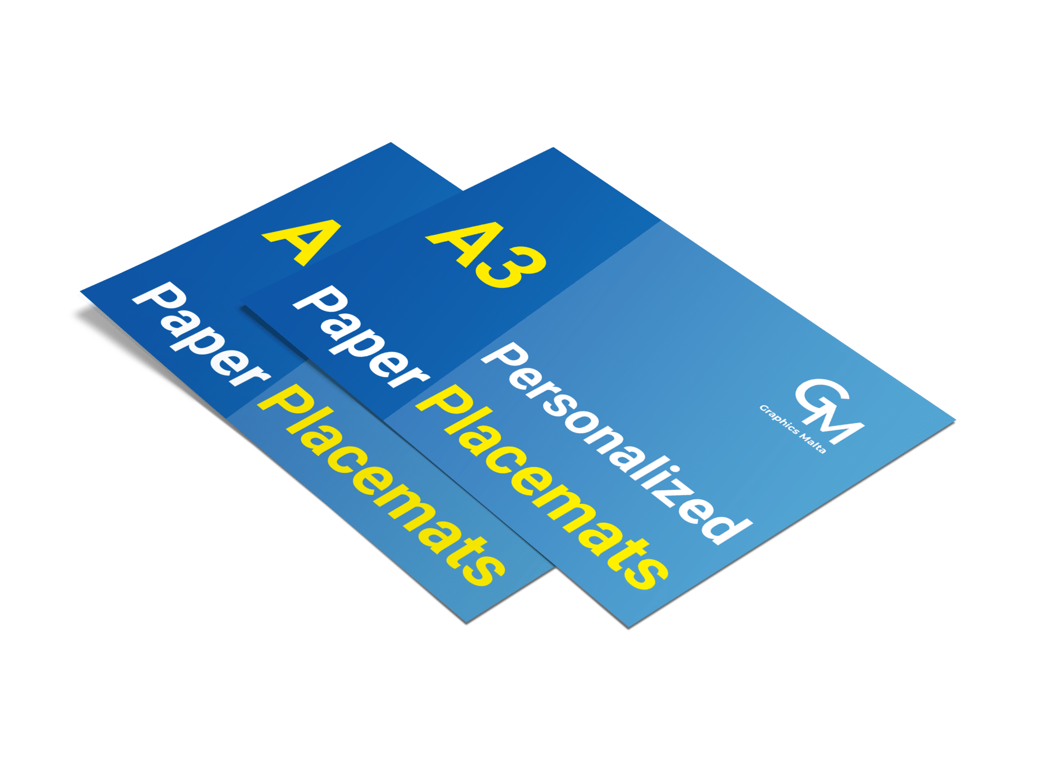 Customized Table Placemats Printing MenuMT